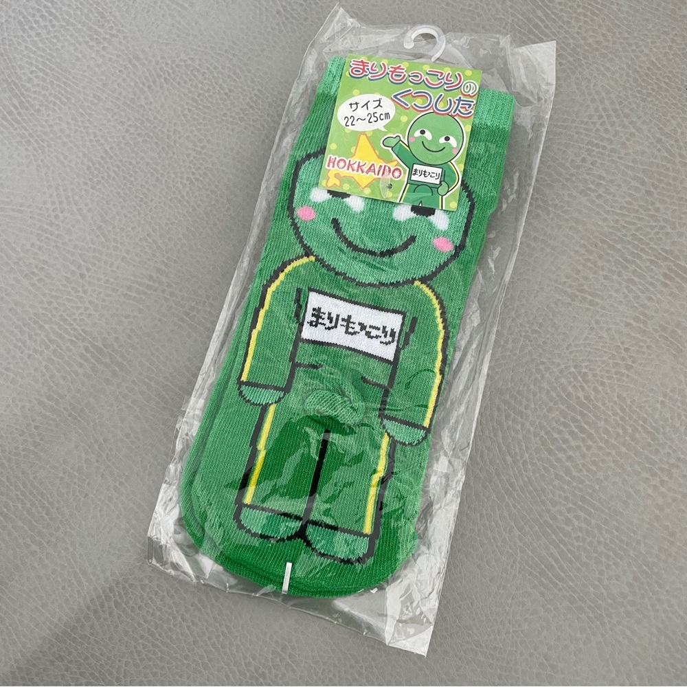 Marimokkori socks from Japan
